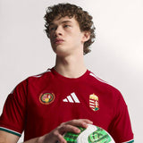 adidas Men's Hungary 26 Home Authentic Jersey-9