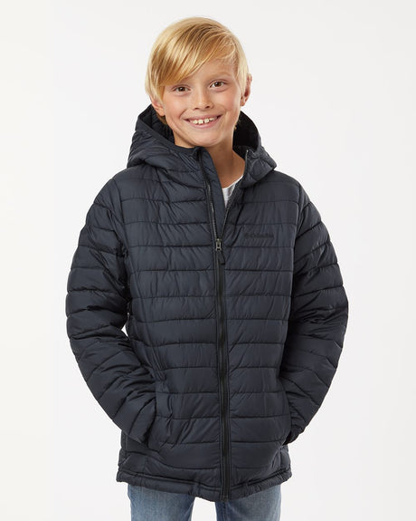 Columbia Youth Powder Lite II Hooded Jacket