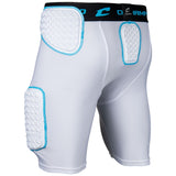 Champro Men's Bull Rush 5-Pad Football Girdle-2