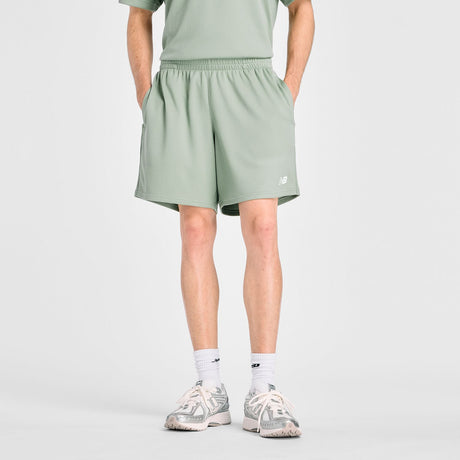 New Balance Men's Textured Check Shorts-1