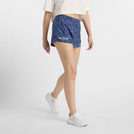 New Balance Women's RC Printed Shorts 3-2