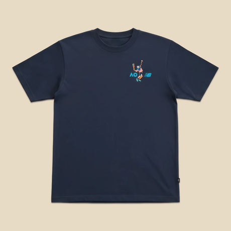 New Balance Men's Australian Open Flexibility Graphic T-Shirt-1