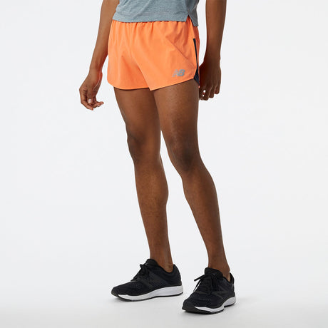 New Balance Men's Impact Run 3 Inch Split Shorts-1