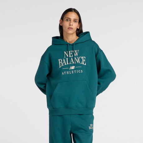 New Balance Women's Trackside Fleece Hoodie-2