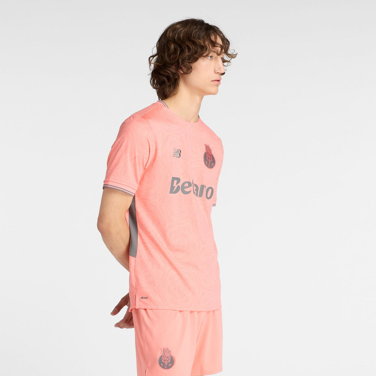 New Balance Men's FC Porto Away Short Sleeve Soccer Jersey-5