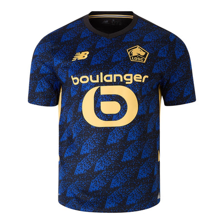New Balance Men's Lille LOSC Third Short Sleeve Soccer Jersey-1
