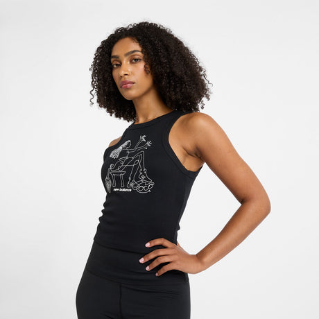 New Balance Women's Coco Gauff Preparations Racer Tank-2