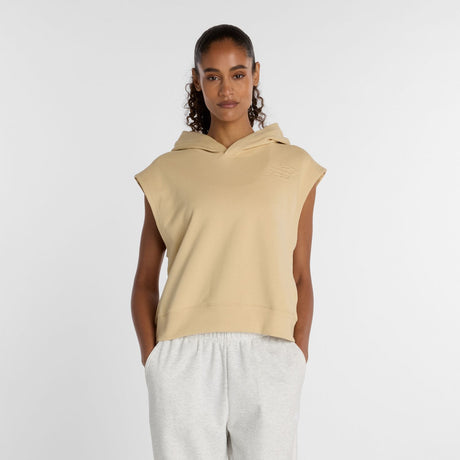 New Balance Women's Embossed Sleeveless Hoodie-1