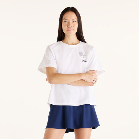 New Balance Women's Tennis Graphic T Shirt-1