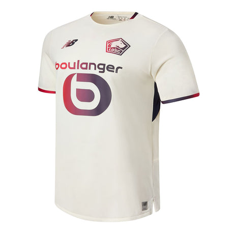 New Balance Men's Lille LOSC Away Short Sleeve Soccer Jersey-1