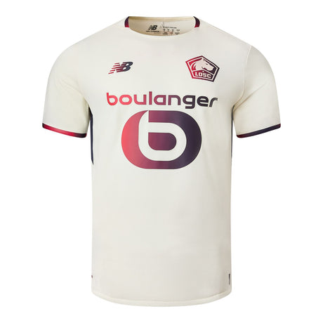 New Balance Men's Lille LOSC Away Short Sleeve Soccer Jersey-1