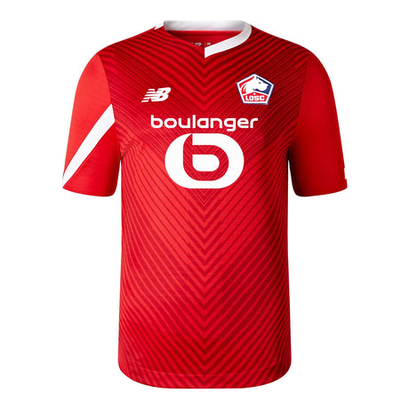 New Balance Men's Lille LOSC Home Short Sleeve Soccer Jersey-1