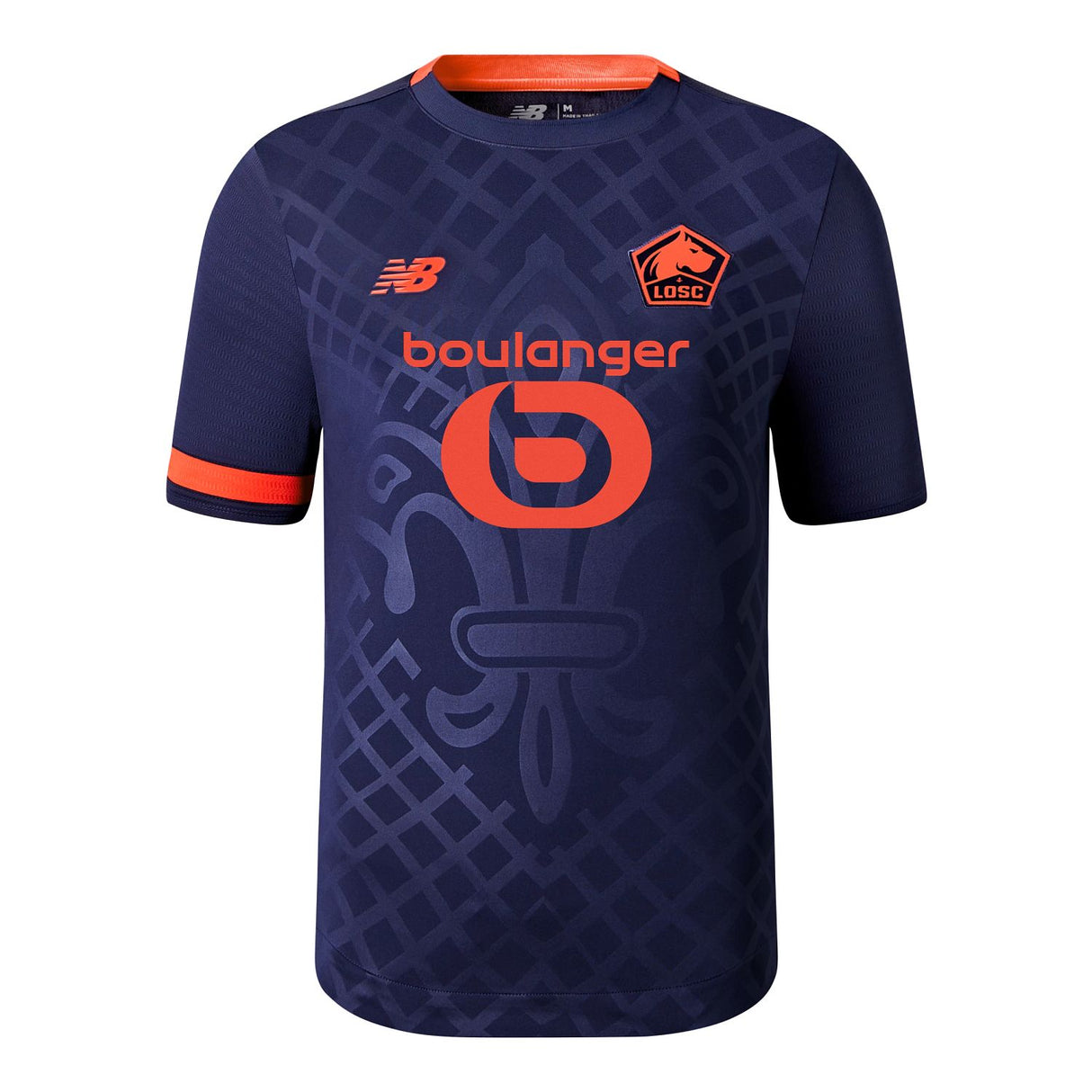 New Balance Men's Lille LOSC Third Short Sleeve Soccer Jersey-1