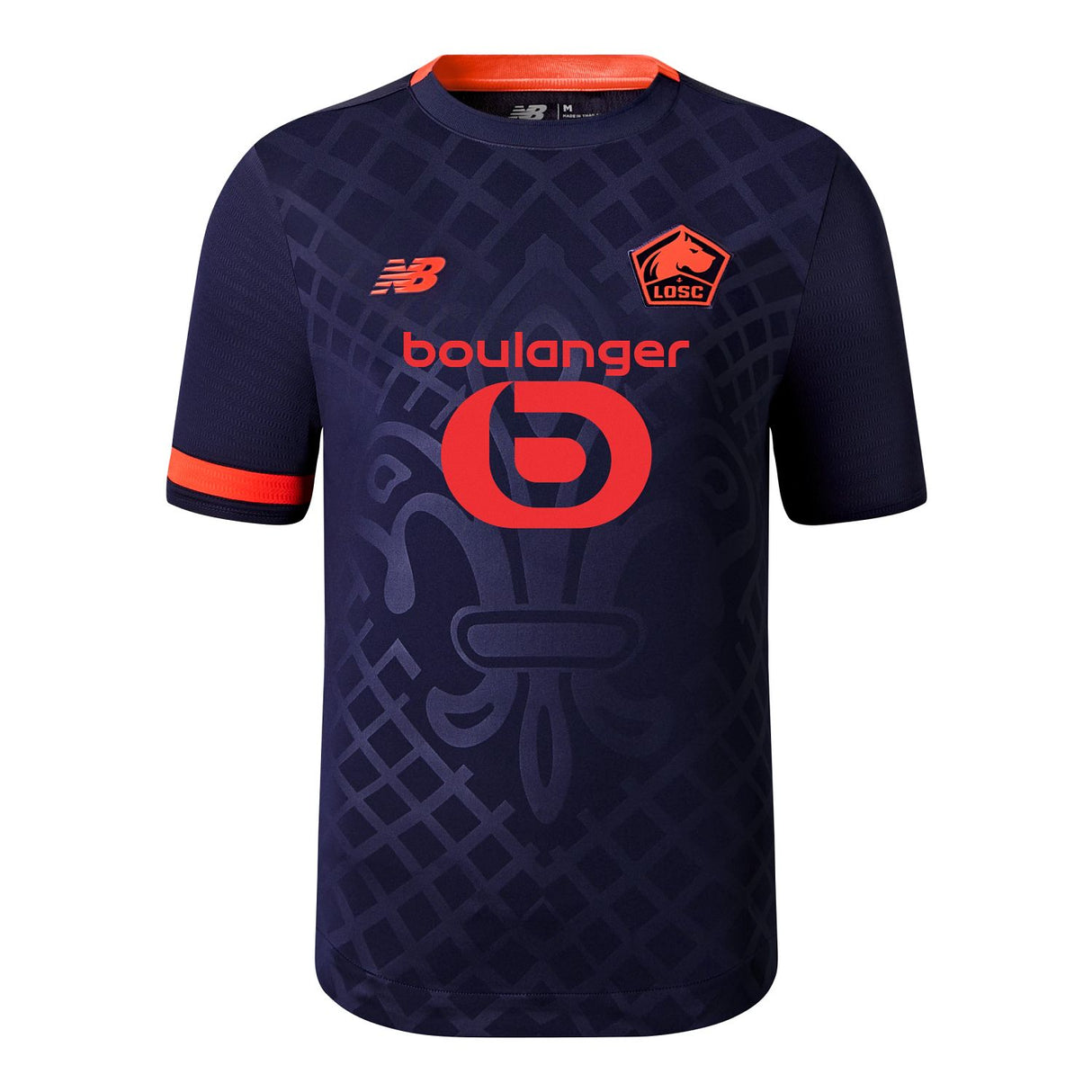 New Balance Men's Lille LOSC Third Short Sleeve Soccer Jersey-3
