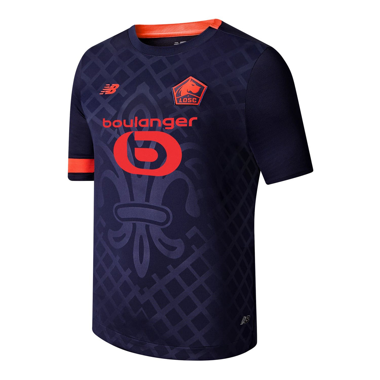 New Balance Men's Lille LOSC Third Short Sleeve Soccer Jersey-5