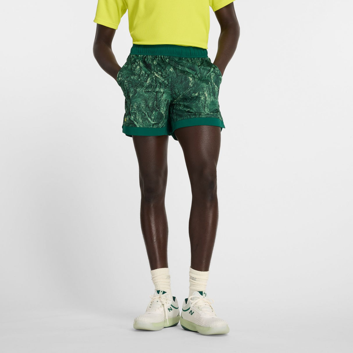 New Balance Men's Printed Tournament Mesh Shorts-3