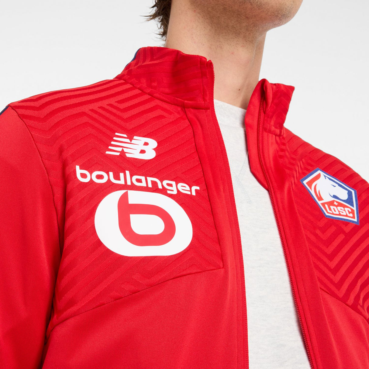 New Balance Men's Lille LOSC Match Jacket-6