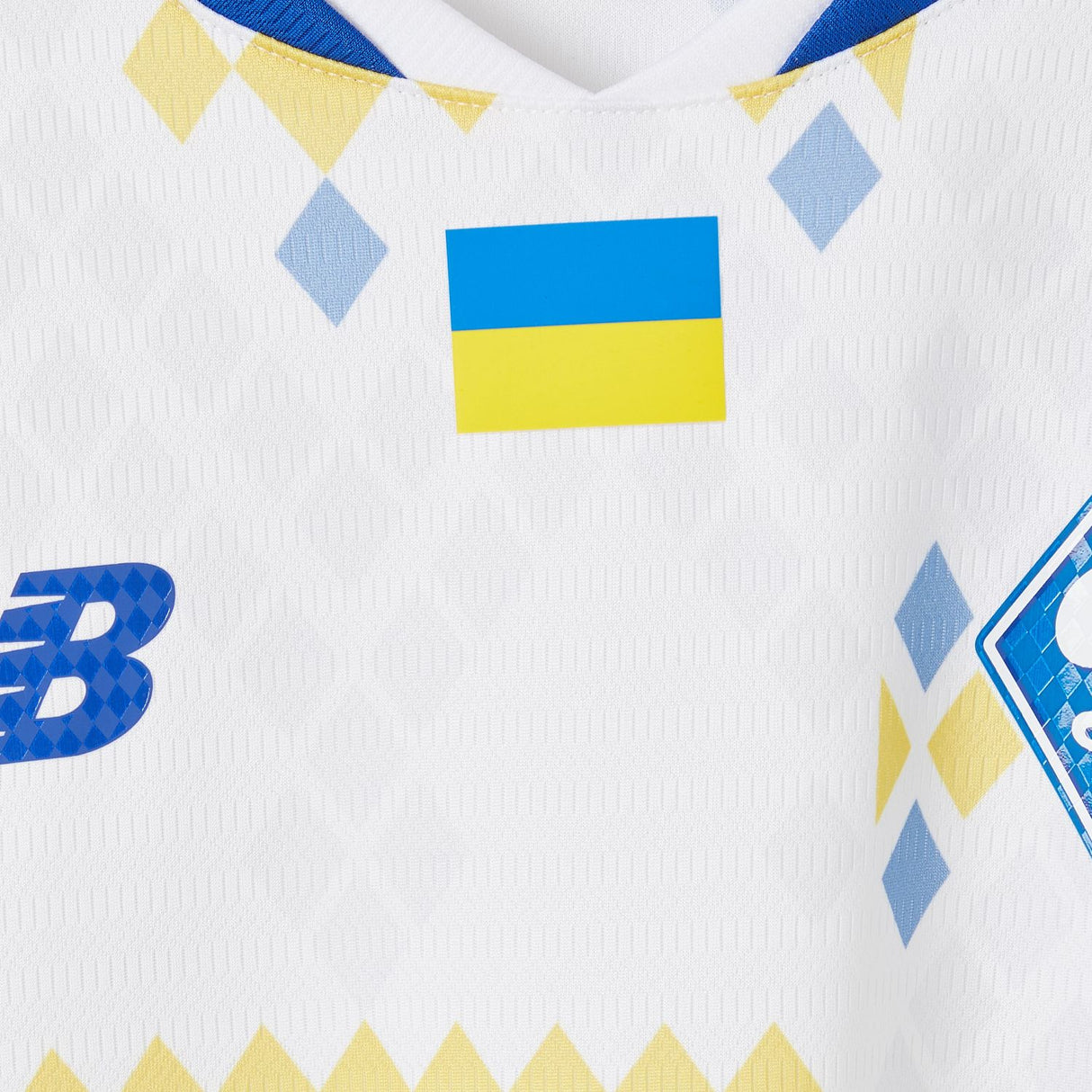 New Balance Men's FC Dynamo Kyiv Home Short Sleeve Soccer Jersey-11