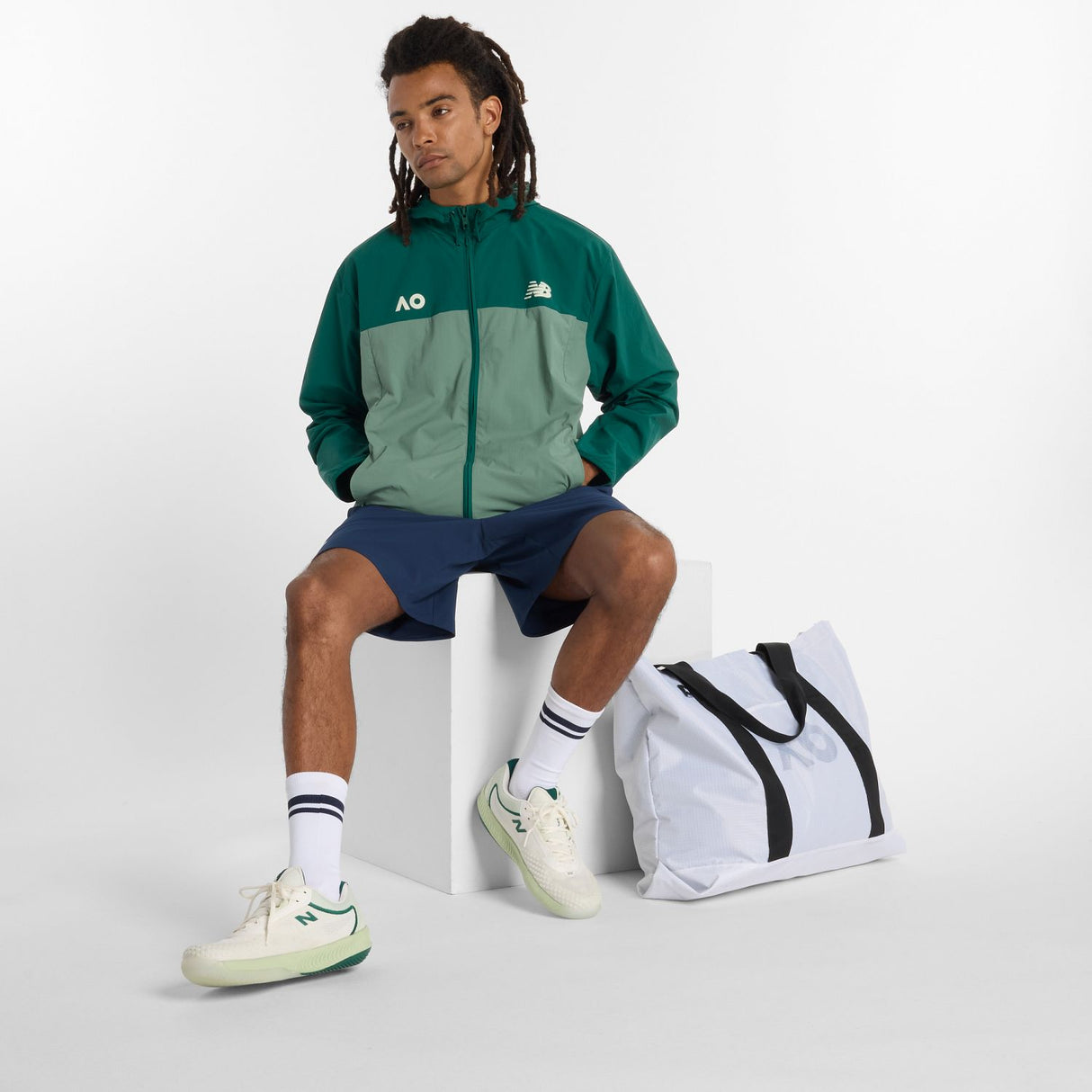 New Balance Men's Australian Open Athletic Woven Jacket-3