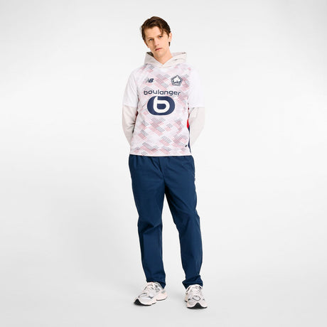 New Balance Men's Lille LOSC Away Short Sleeve Soccer Jersey-1