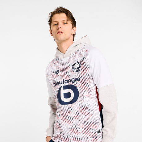 New Balance Men's Lille LOSC Away Short Sleeve Soccer Jersey-2