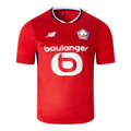 New Balance Youth Lille LOSC Home Short Sleeve Soccer Jersey-1