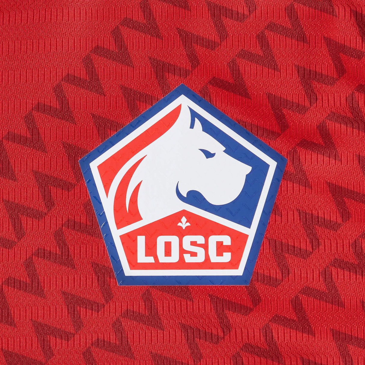 New Balance Youth Lille LOSC Home Short Sleeve Soccer Jersey-3