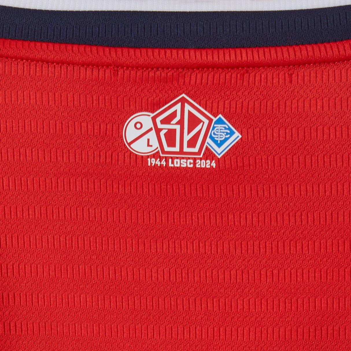 New Balance Youth Lille LOSC Home Short Sleeve Soccer Jersey-6