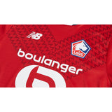 New Balance Youth Lille LOSC Home Short Sleeve Soccer Jersey-7