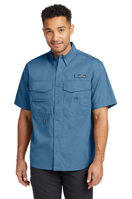 Eddie Bauer Men's   Short Sleeve Fishing Shirt