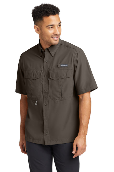 Eddie Bauer Men's   Short Sleeve Performance Fishing Shirt EB602