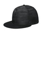 New Era     Camo Flat Bill Snapback Cap NE407