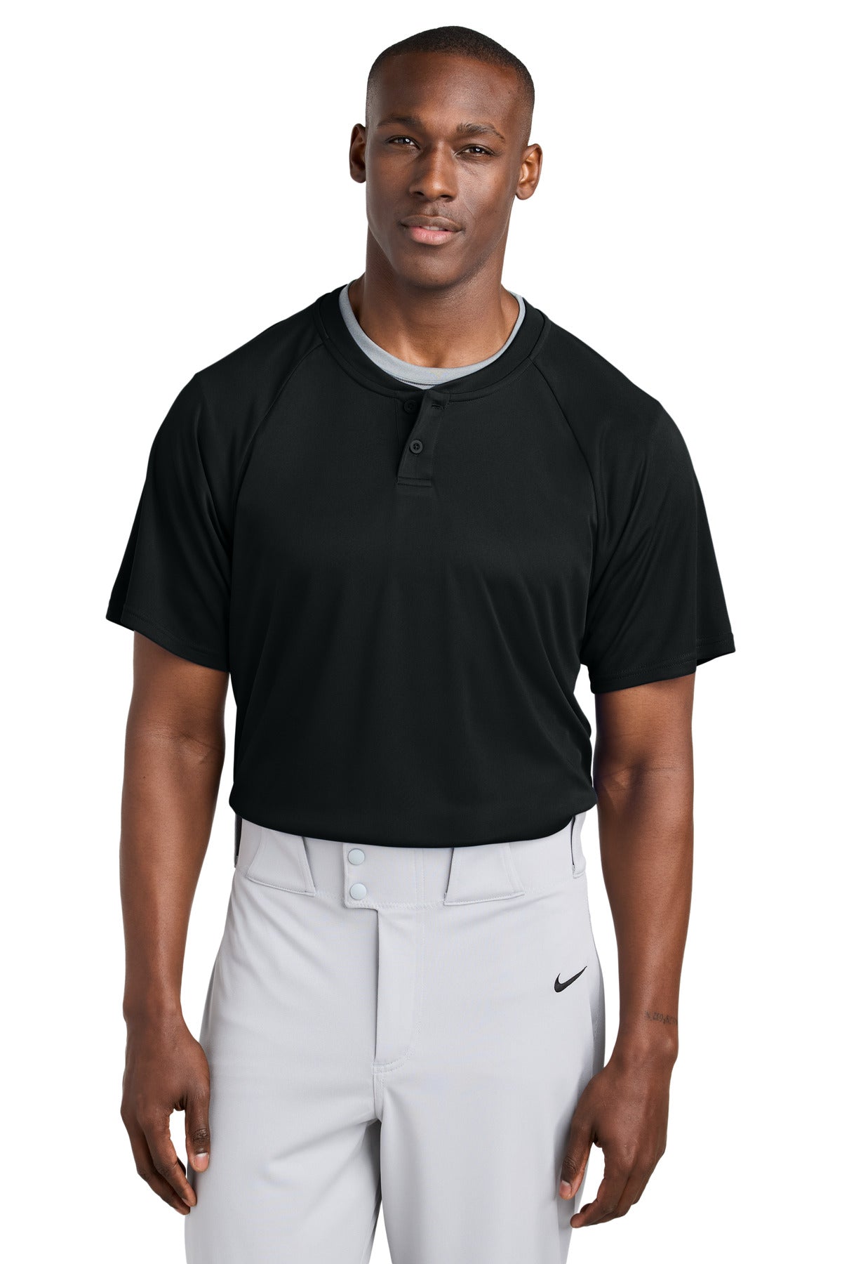 Sport-Tek Men's   PosiCharge   Competitor   2-Button Henley ST359