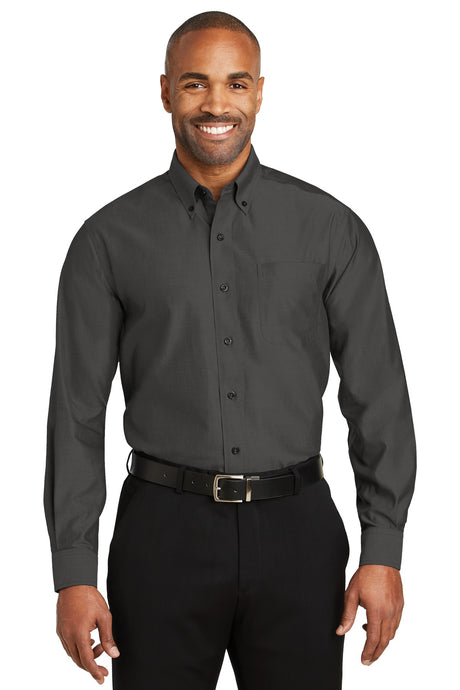 Red House Men's   Non-Iron Pinpoint Oxford Shirt