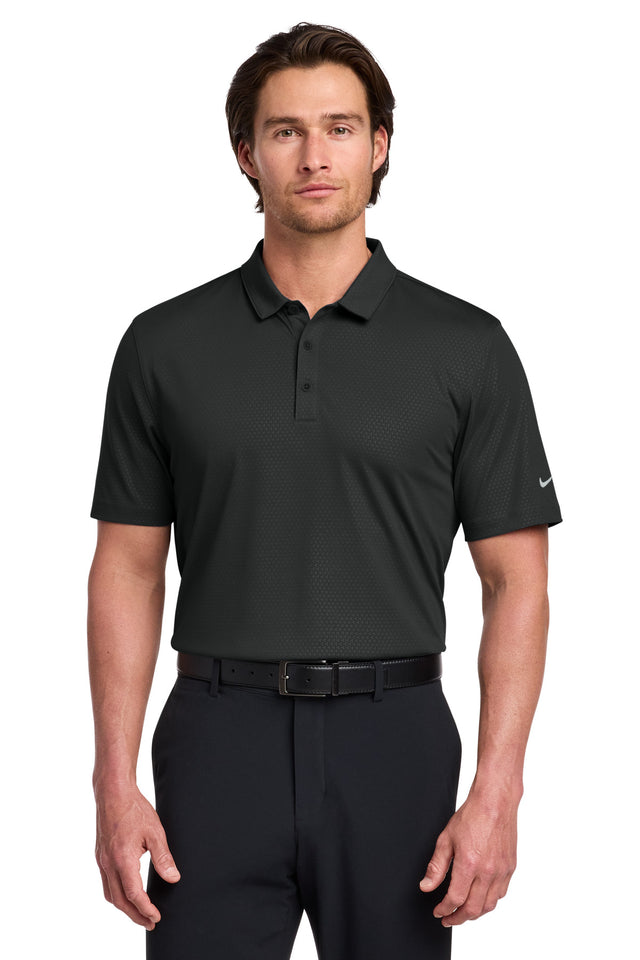Nike Men's Dri-FIT Embossed Tri-Blade Polo