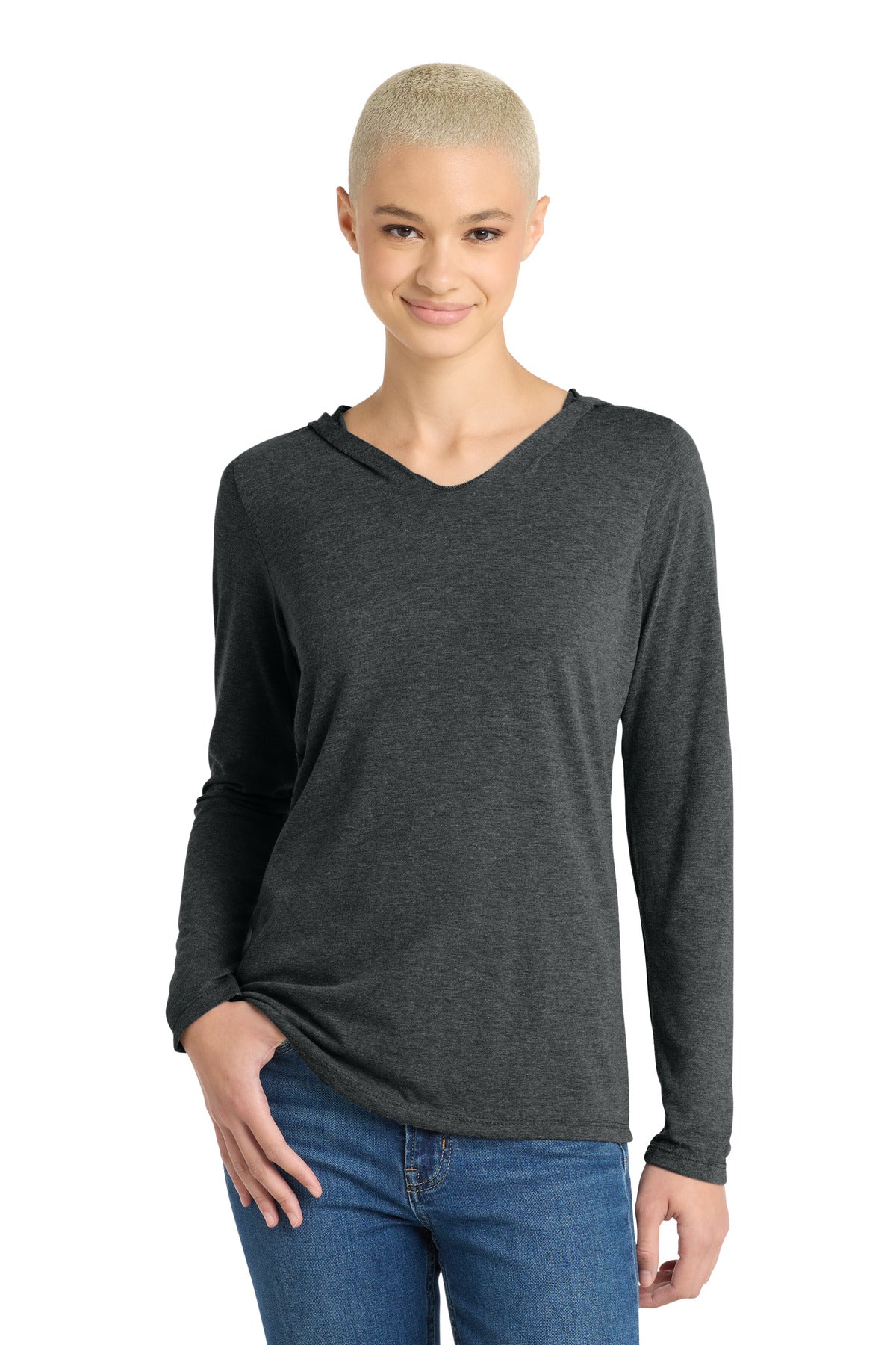 District Women's   Perfect Tri   Long Sleeve Hoodie