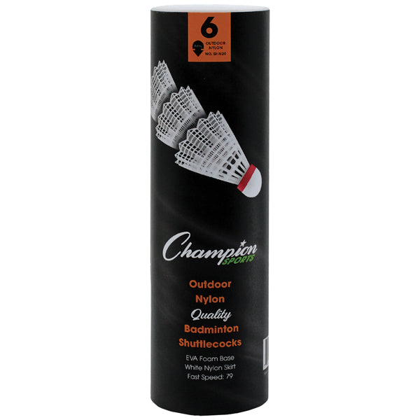 Champion Sports Nylon Shuttlecock