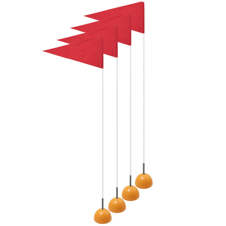 Champion Sports Spring Loaded Soccer Corner Flags