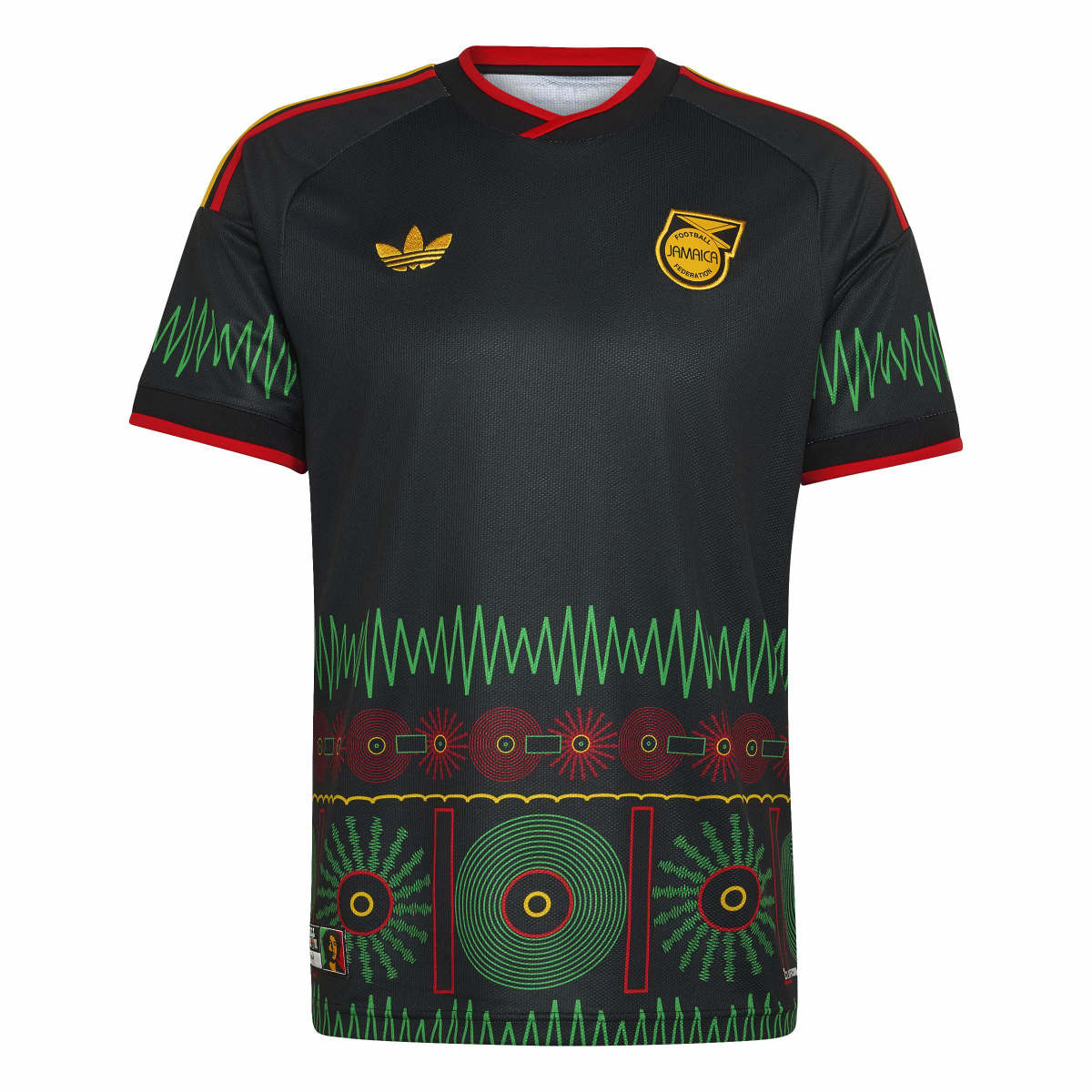 adidas Men's Jamaica 26 X Bob Marley Away Jersey-1
