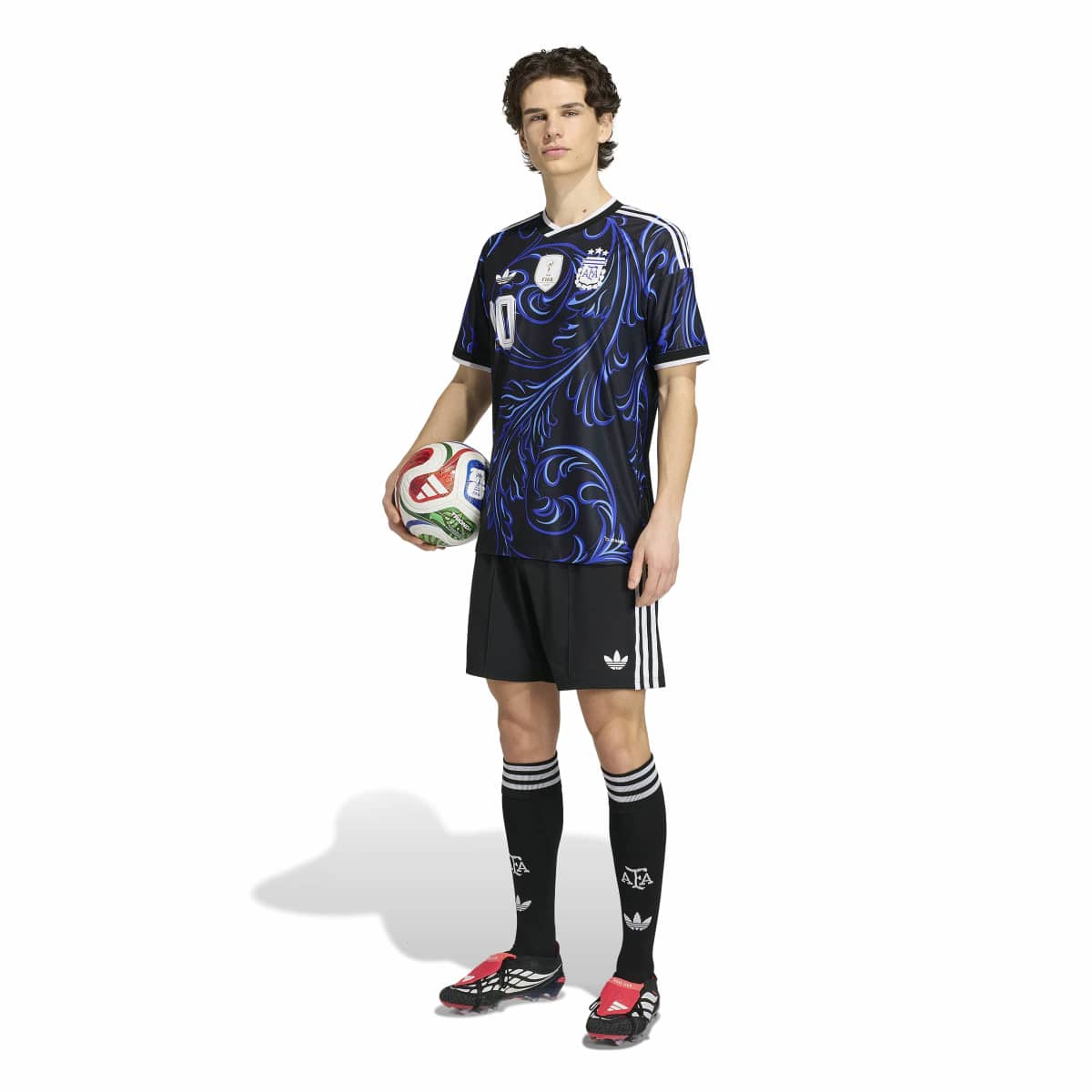 adidas Men's Argentina 26 Away Authentic Messi Jersey-6