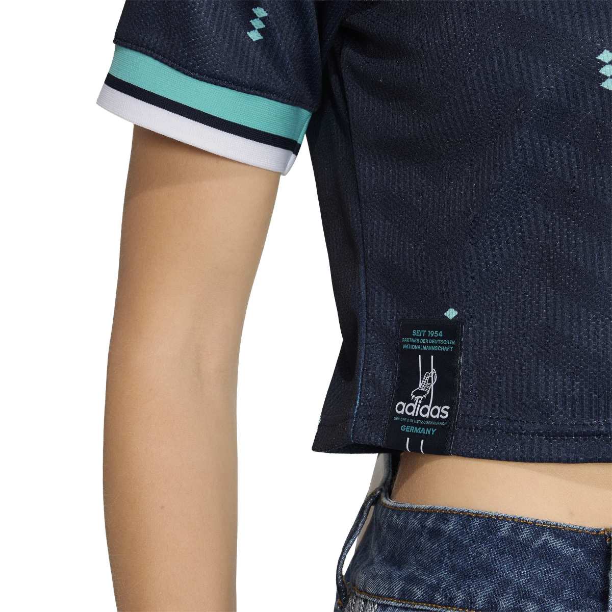 adidas Women's Germany 26 Away Cropped Jersey-7