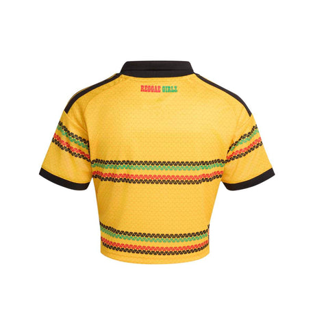 adidas Women's Jamaica 26 X Bob Marley Home Cropped Jersey-2