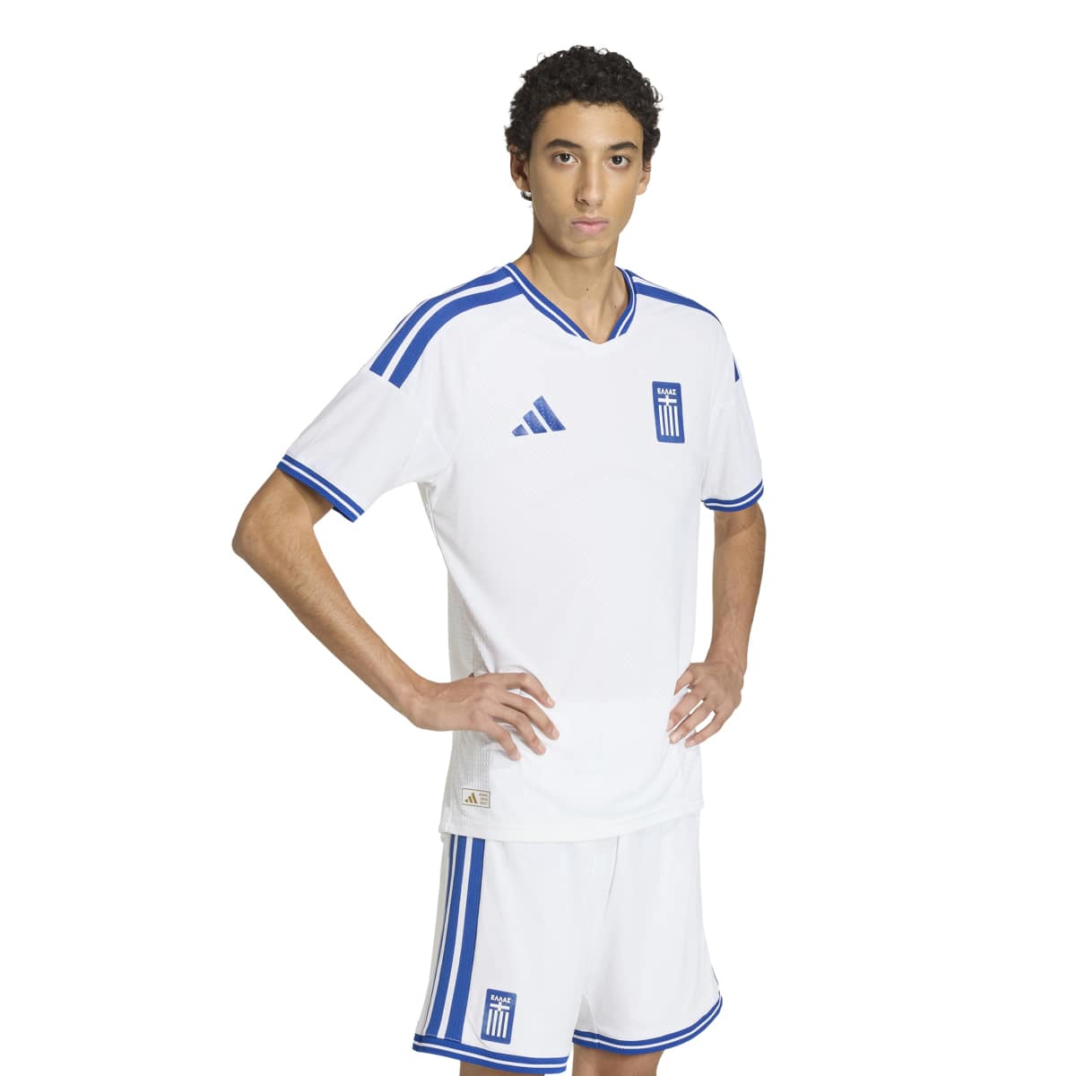 adidas Men's Greece 26 Home Authentic Jersey-3
