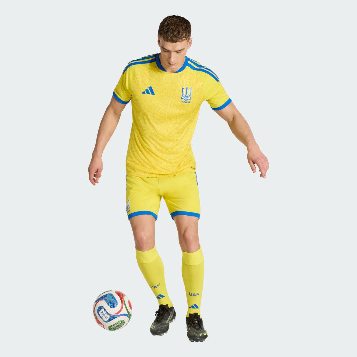 adidas Men's Ukraine 26 Home Jersey-3