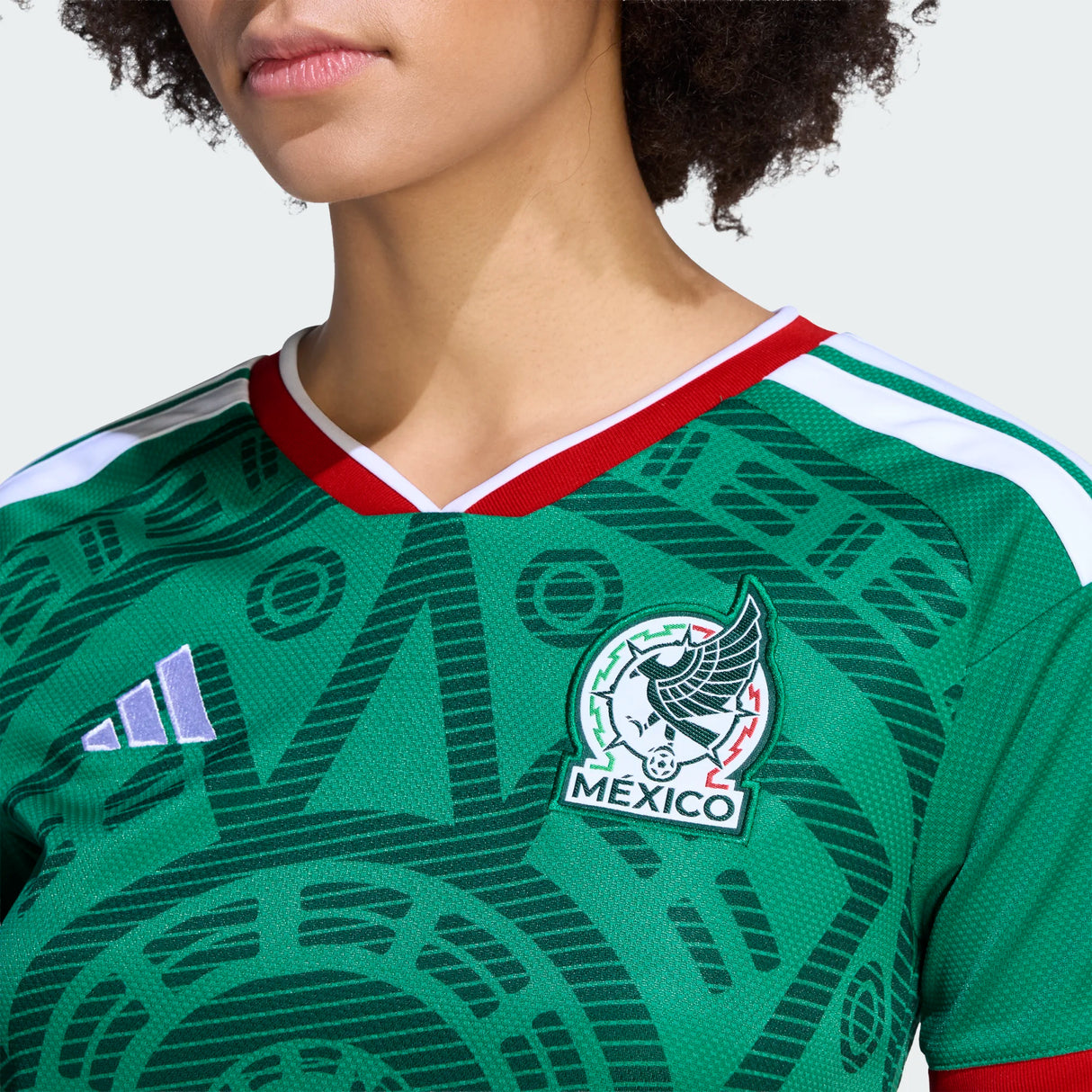 adidas Women's Mexico 26 Home Jersey-4