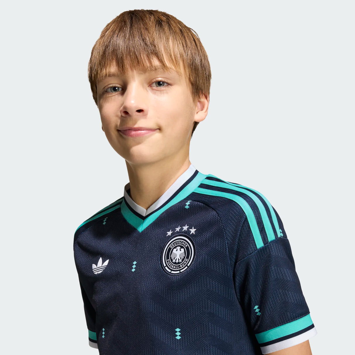 adidas Youth Germany 26 Away Jersey-4