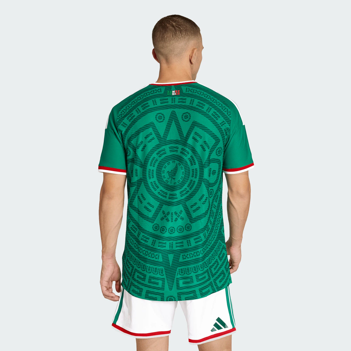 adidas Men's Mexico 26 Home Authentic Jersey-2