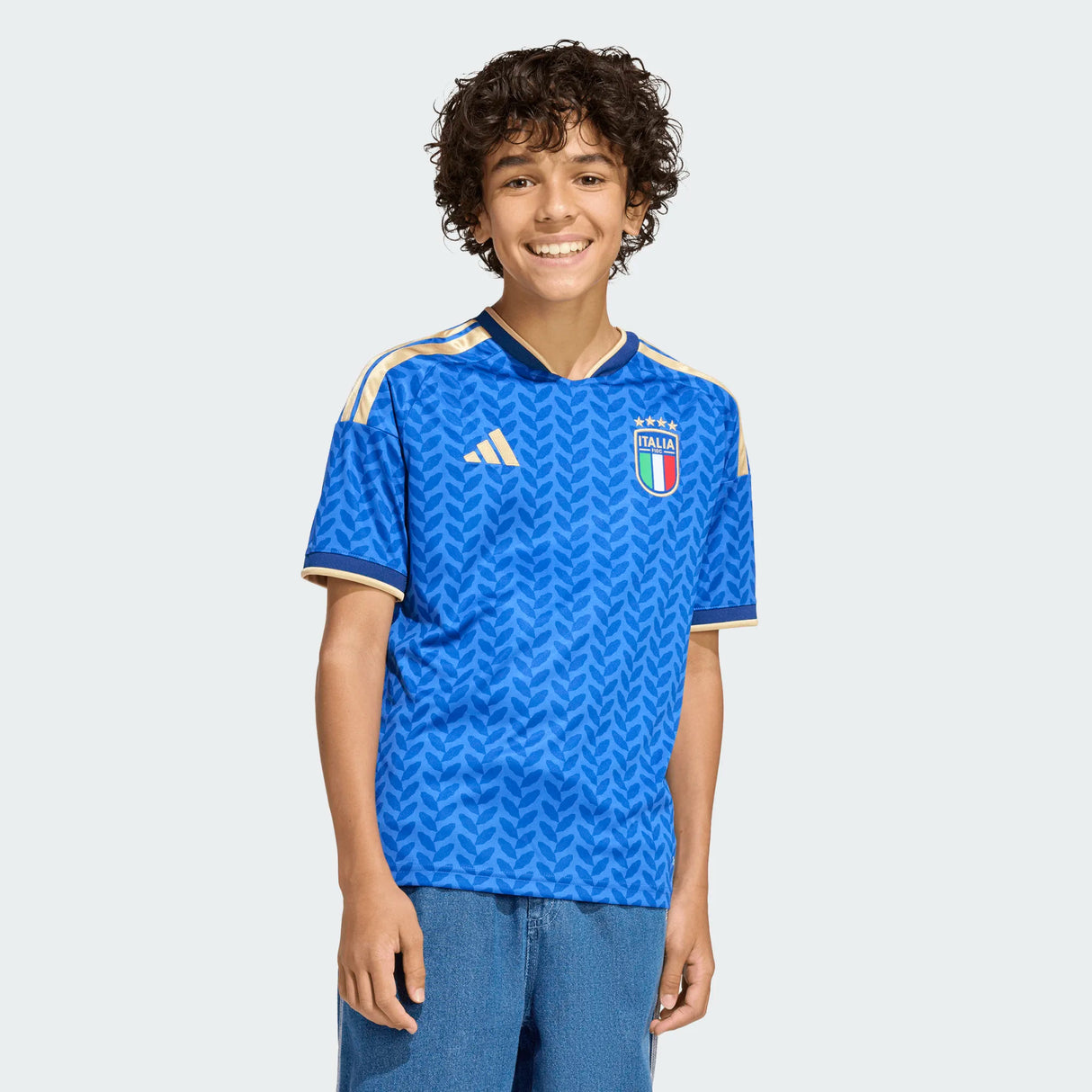 adidas Youth Italy 26 Home Jersey-1
