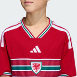 adidas Youth Wales 26 Home Jersey-4