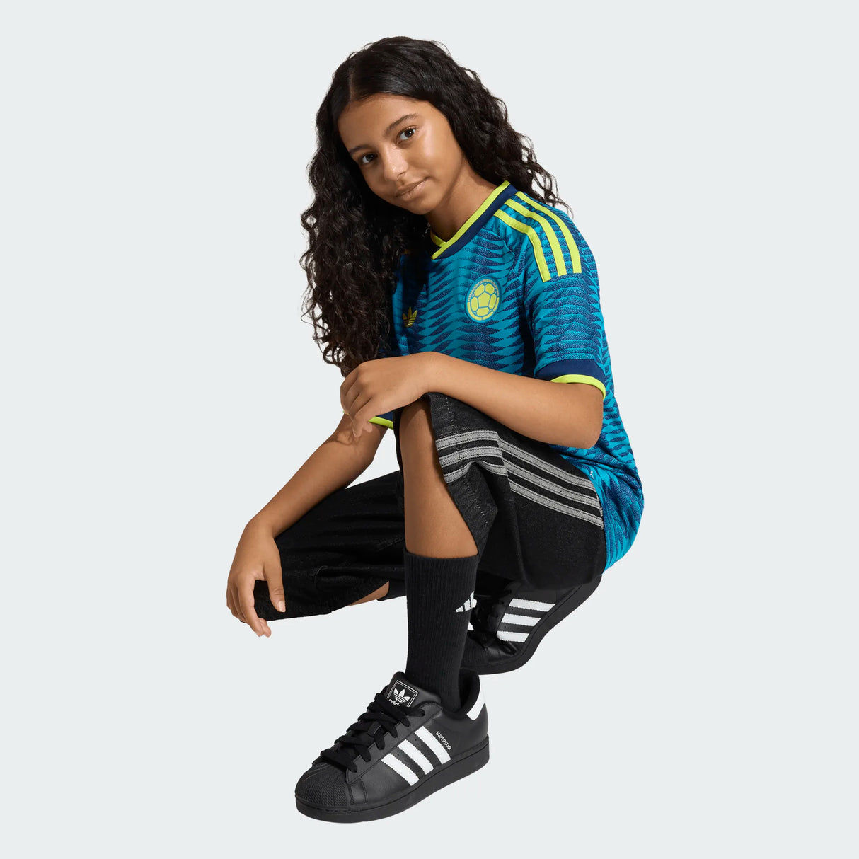 adidas Youth Colombia 26 Away Jersey-3